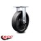 Service Caster 8 Inch Glass Filled Nylon Wheel Rigid Caster with Roller Bearing SCC-30R820-GFNR - alternate 2